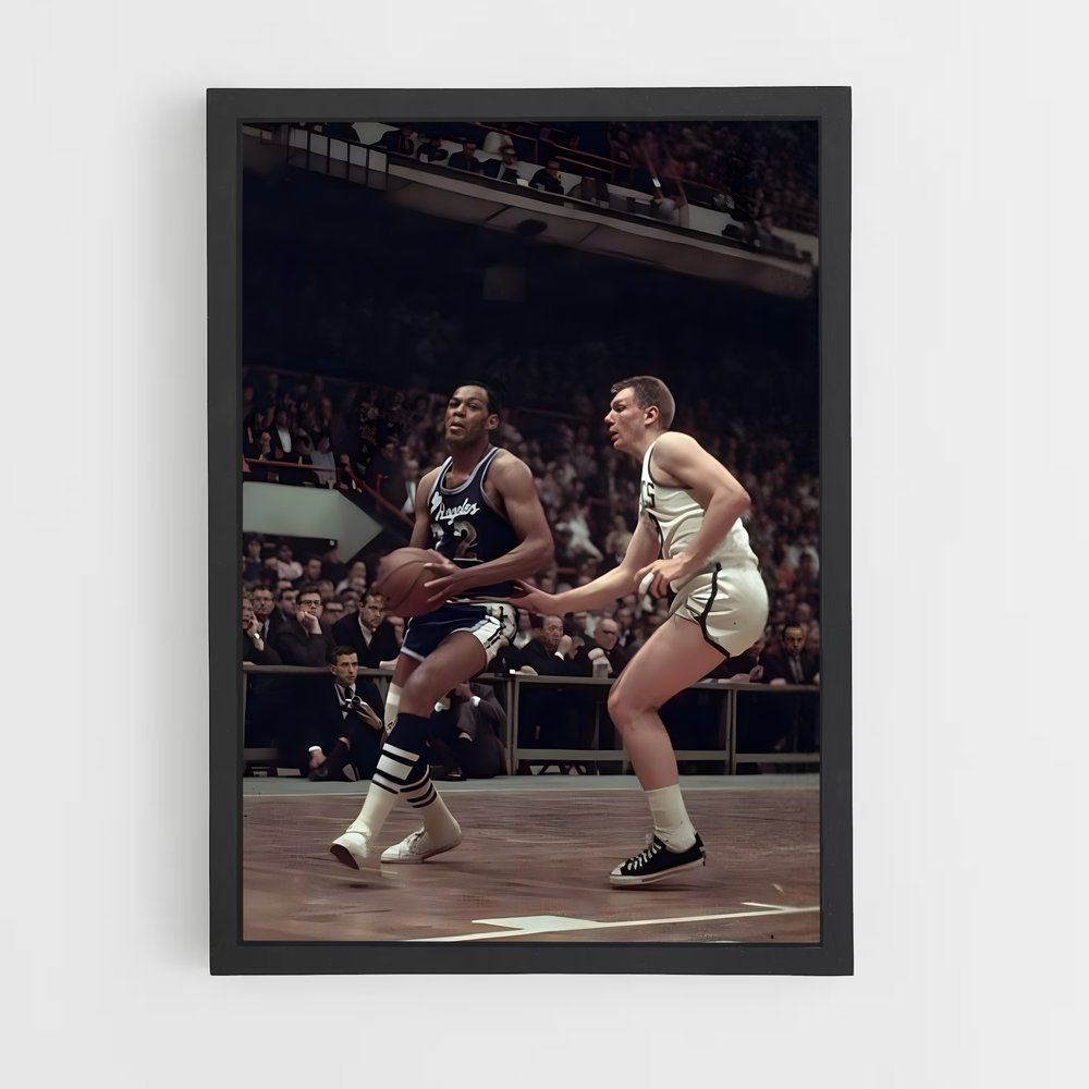 Poster Elgin baylor – affiche Basketball (vue 2)